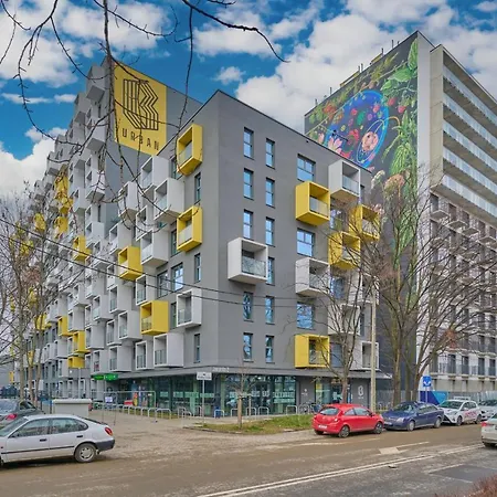 12th Floor Panorama Studio Magnolia Park By Renters Wrocław